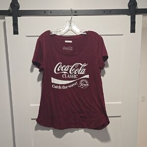 Coca Cola Red Graphic Short Sleeve Tee